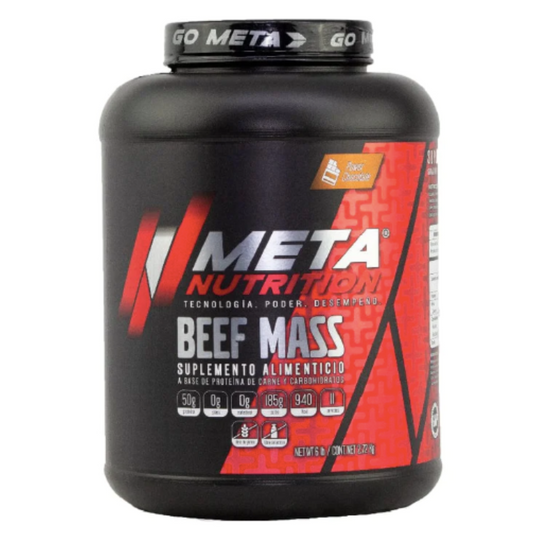 Meta nutrition Beef Mass chocolate (6 lbs)