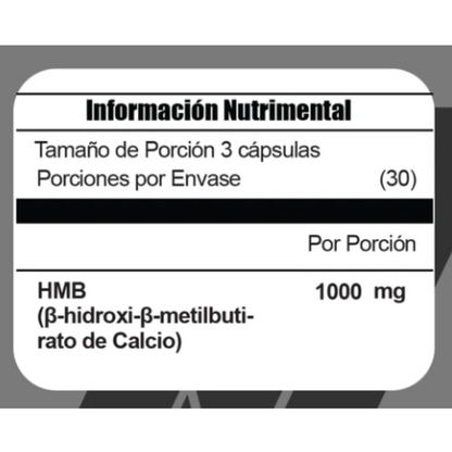 Meta Nutrition HMB (90 CAPS)