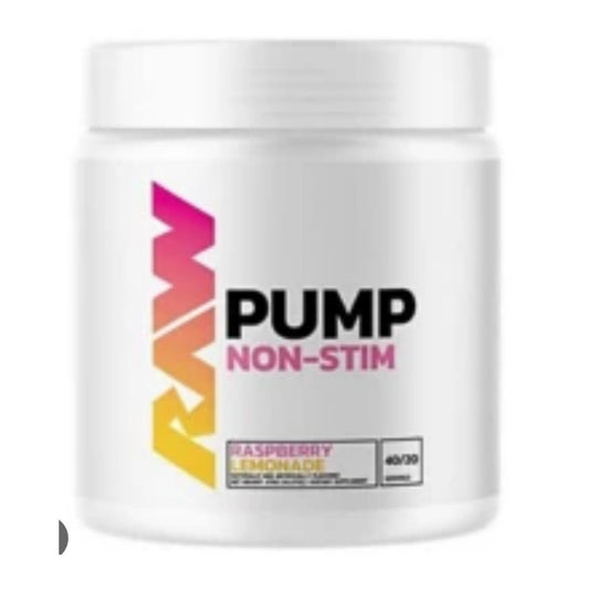 Raw pump non stim