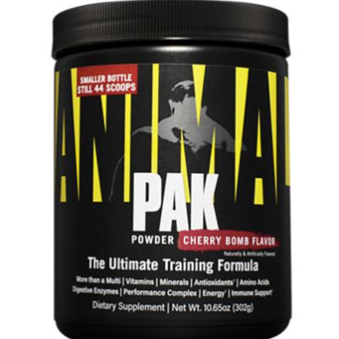 UNI animal pak powder, cherry berry (22 serv)