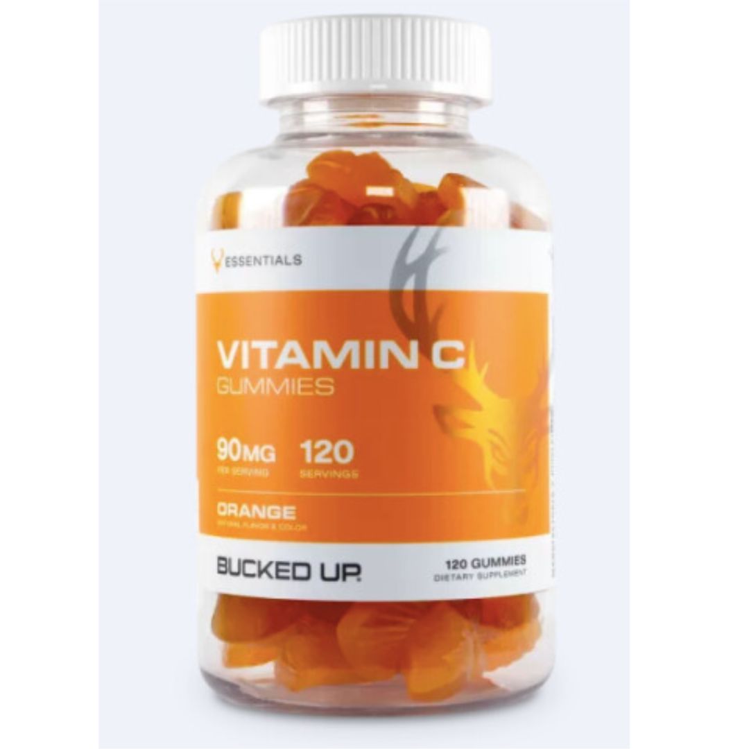 Bucked Up vitaminc C 90 mg 120 gummies orange