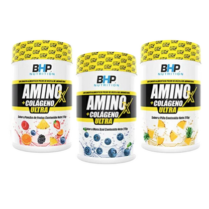 BHP Amino X + colageno ultra uva (25 serv)