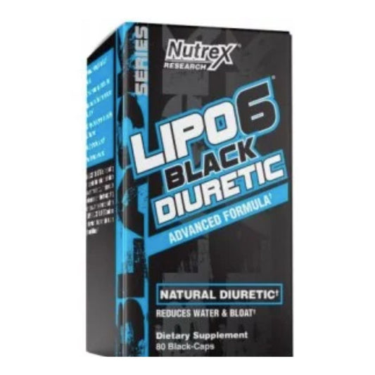 Nt Lipo 6 Black Diuretic 80 Ct