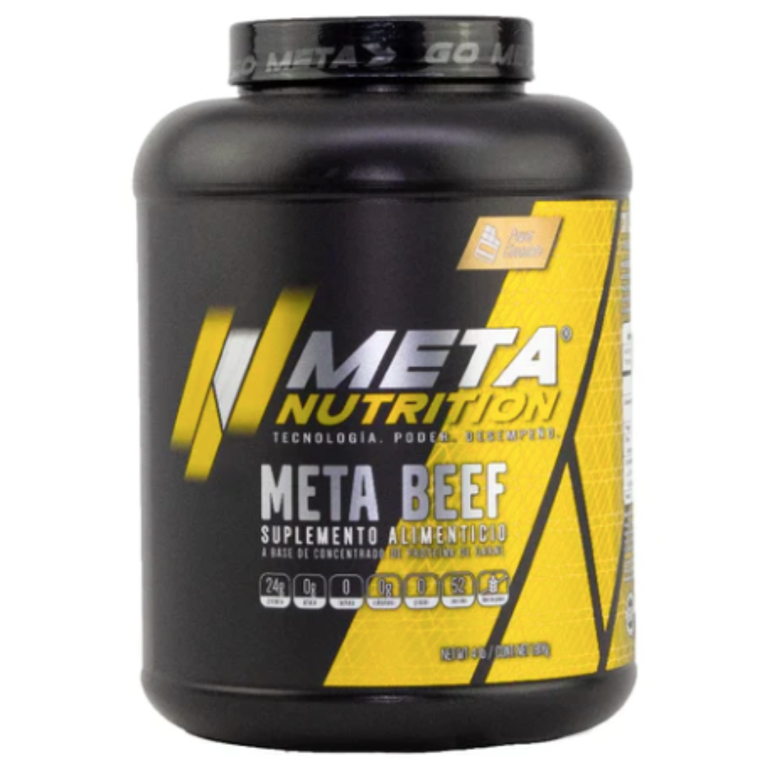 Meta nutrition meta beef, power chocolate (4 lb)