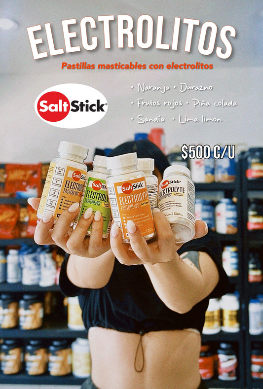SaltStick fastchews 60-Count Botella de Chewable Electrolyte
