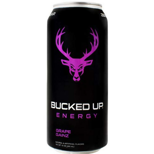 Energy drinks  Bucked Up (16 oz)