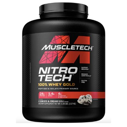 MT nitro-tech whey gold  (5 lb)